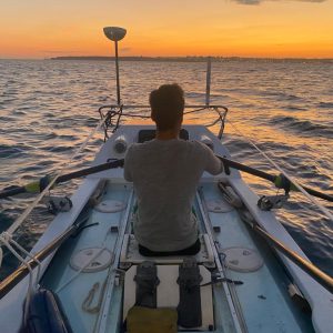Rowing Sunset